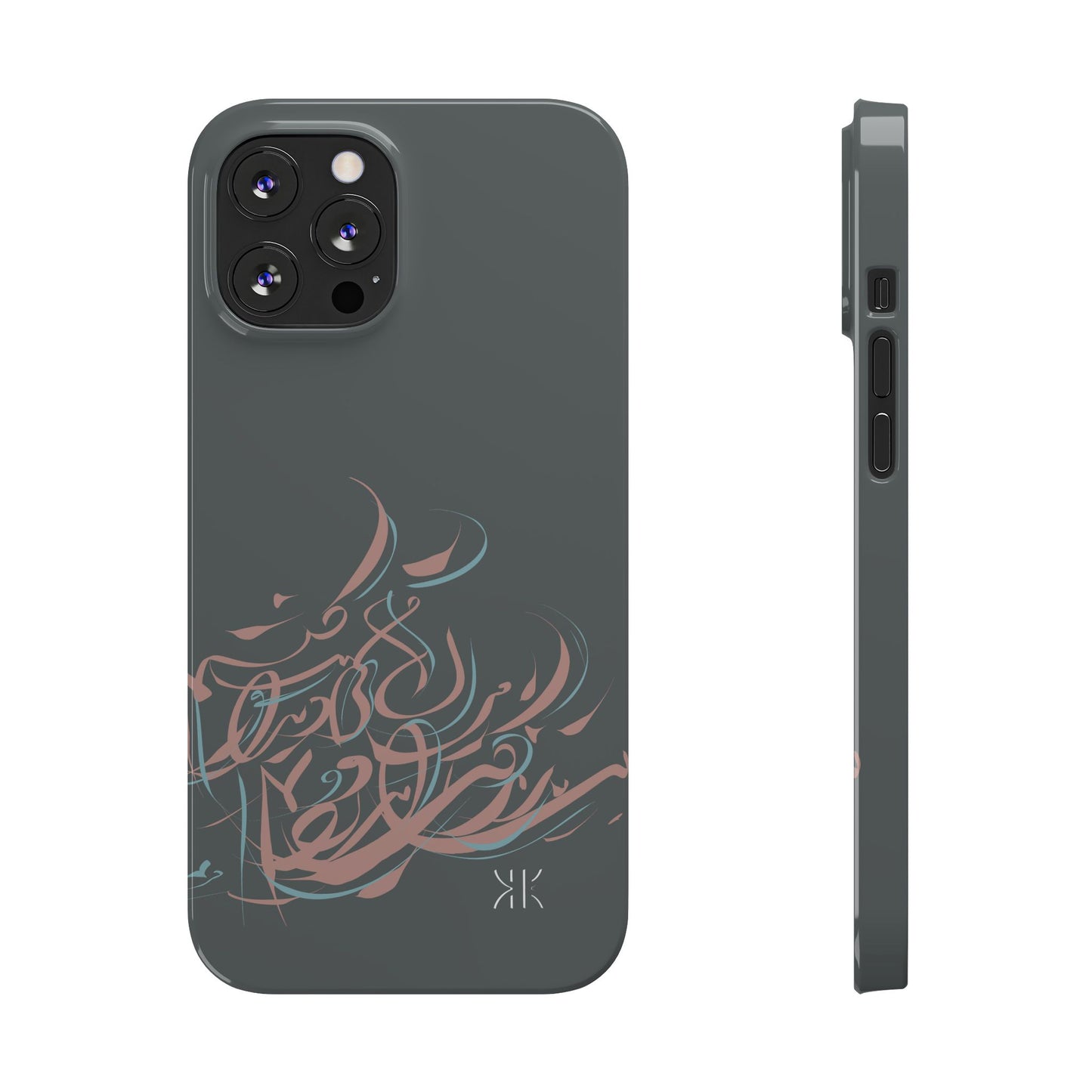 Modern Persian  Calligraphy Kalli K   Slim Phone Case