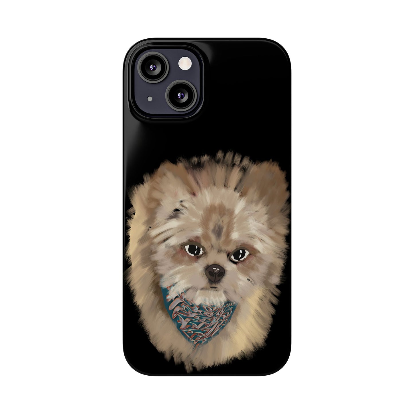 Copy of Copy of Copy of Copy of ' Modern Art  Slim Phone Case -LOVE I-