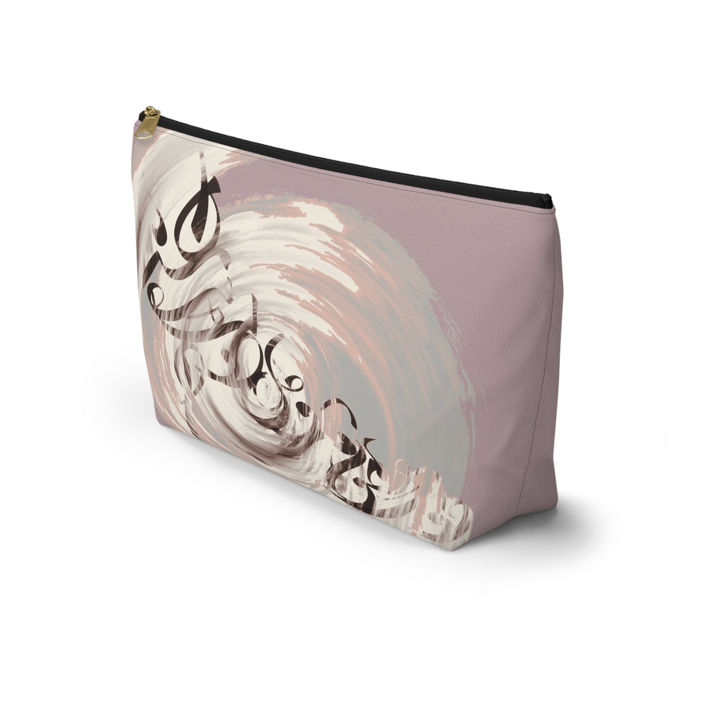 Modern Calligraphy Accessory Pouch w T-bottom