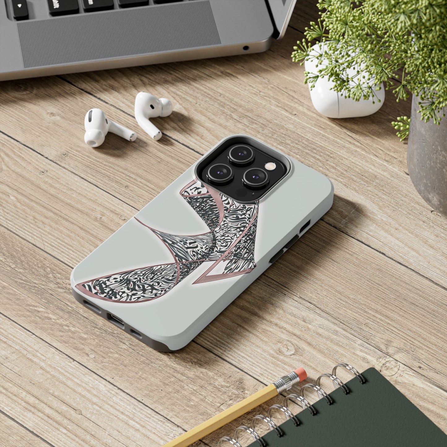 Phone Case Persian Calligraphy Modern Handwriting