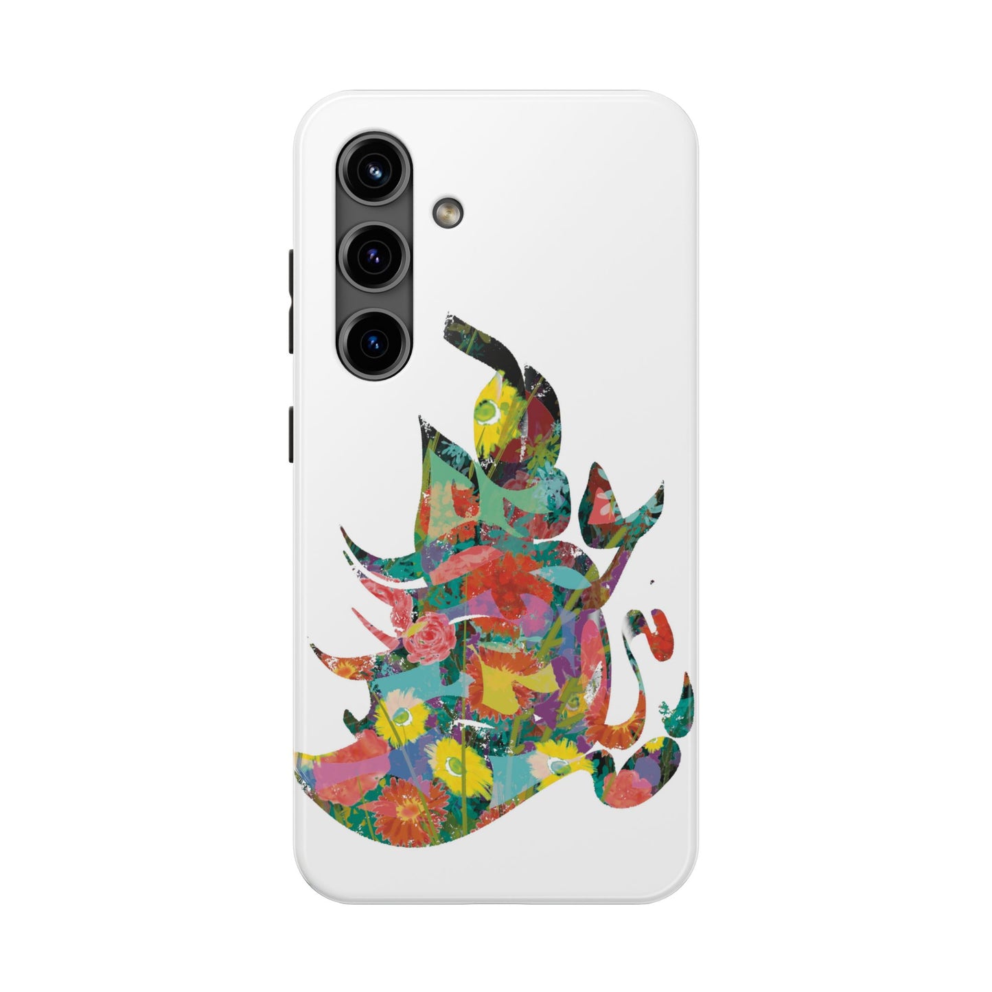 Phone Case - Flower Persian Calligraphy Design, Unique, Limited Edition