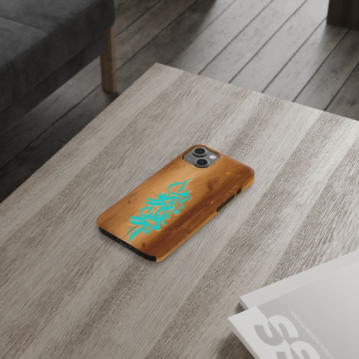 Modern Art  Slim Phone Case -LOVE
