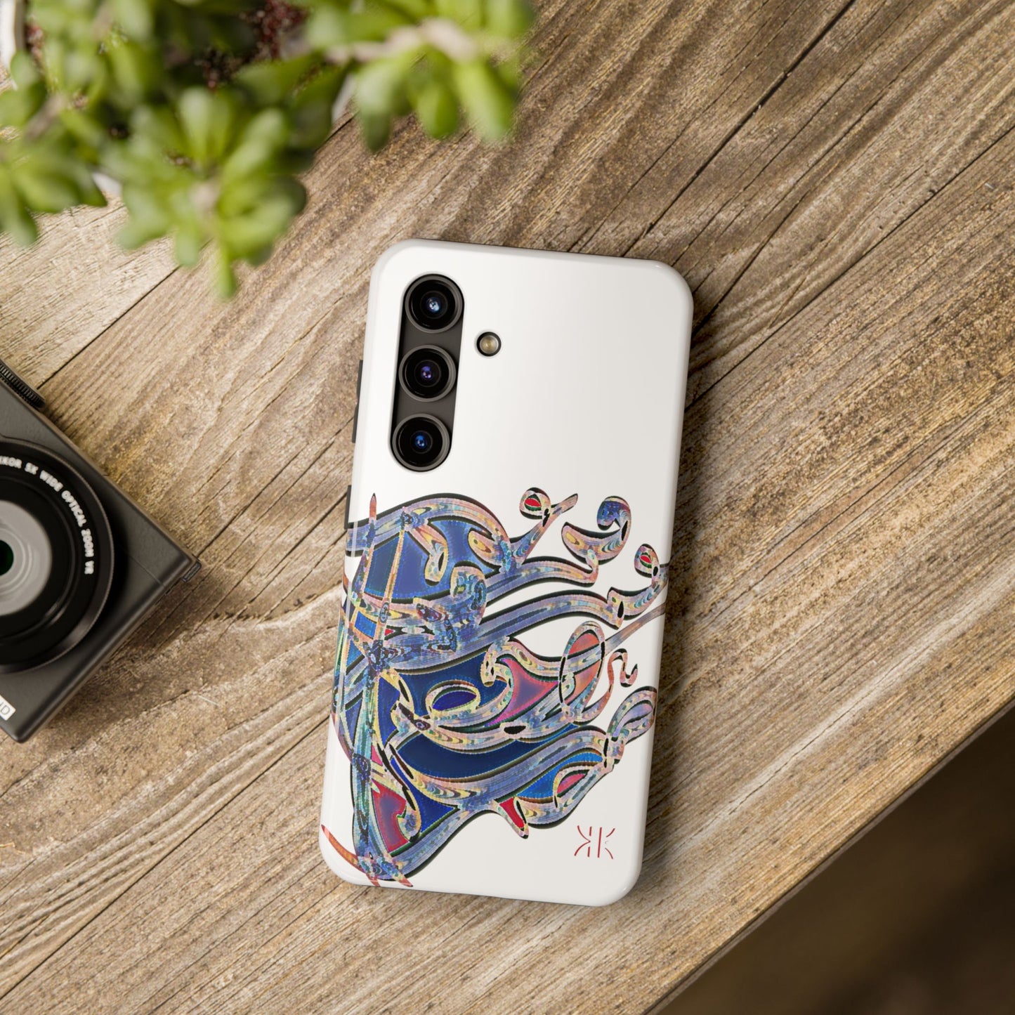 Kalli K  Phone Case Persian Calligraphy Art.