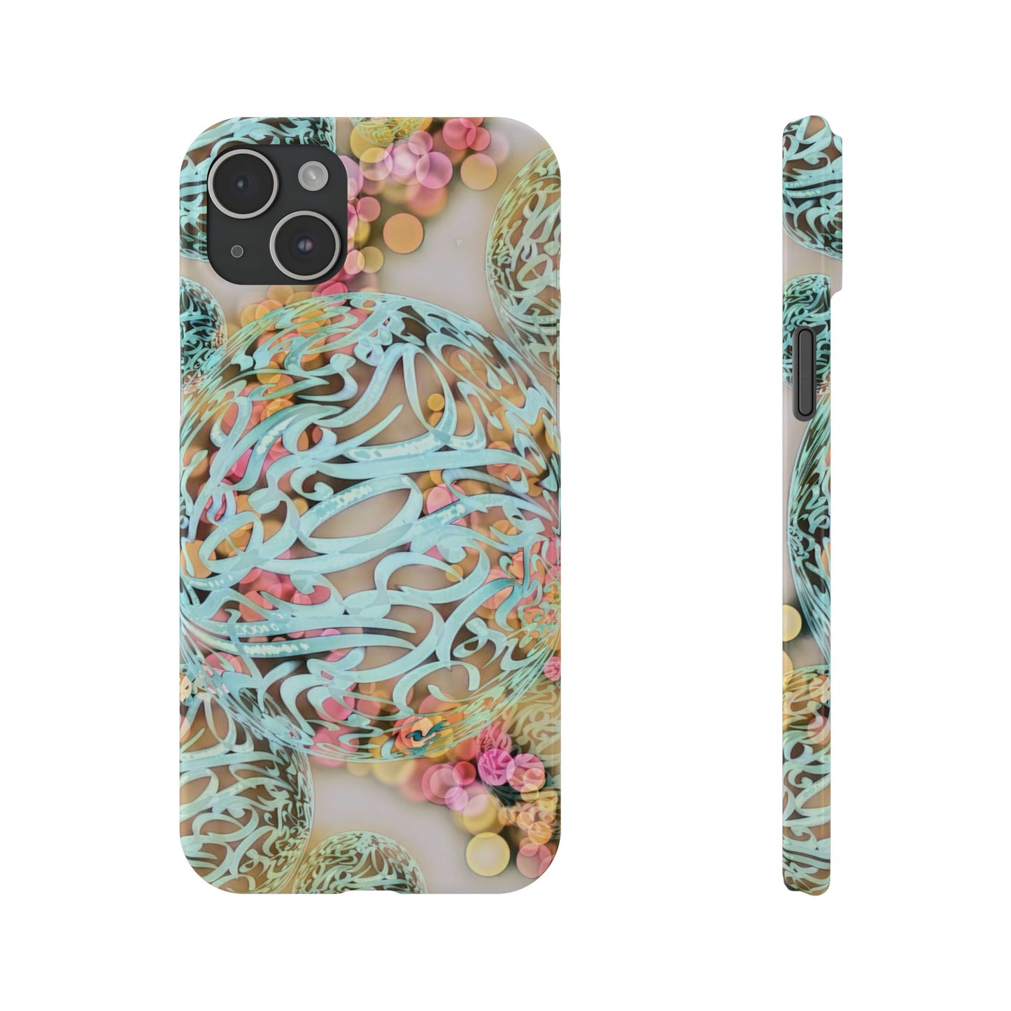 Copy of Copy of Copy of ' Modern Art  Slim Phone Case -LOVE I-