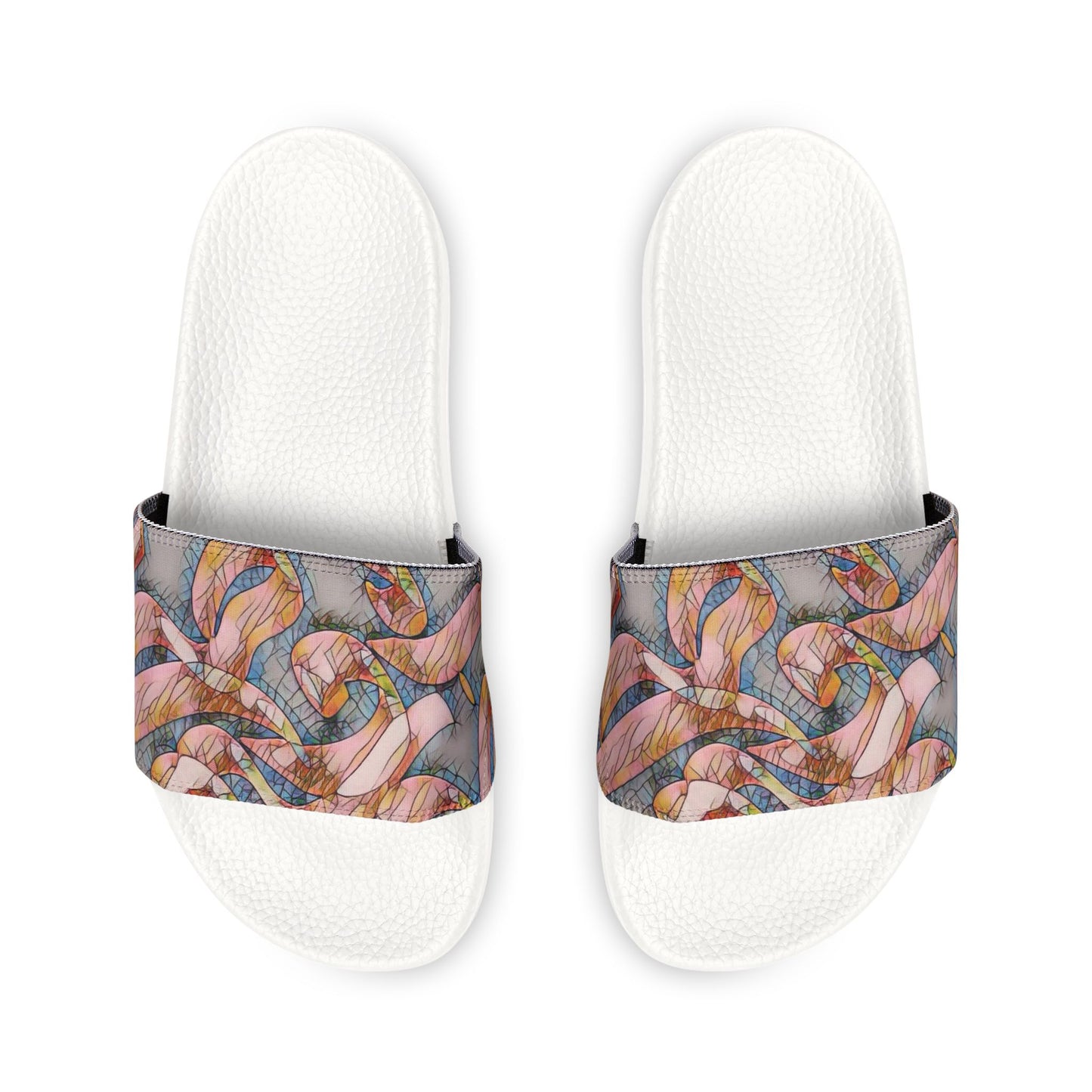 Stylish Women's Removable-Strap Sandals with Floral Design