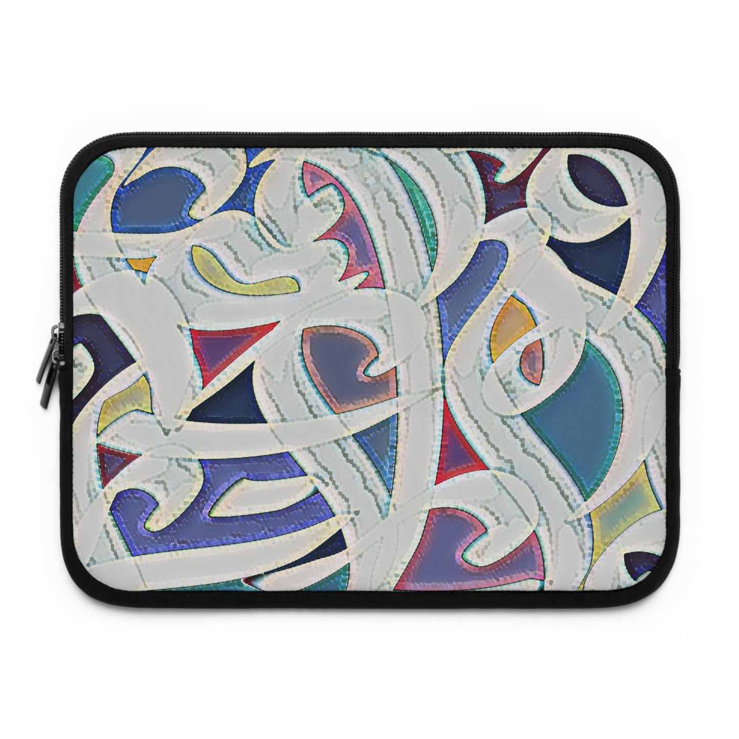 Laptop Sleeve -Modern Digital Calligraphy Art Design