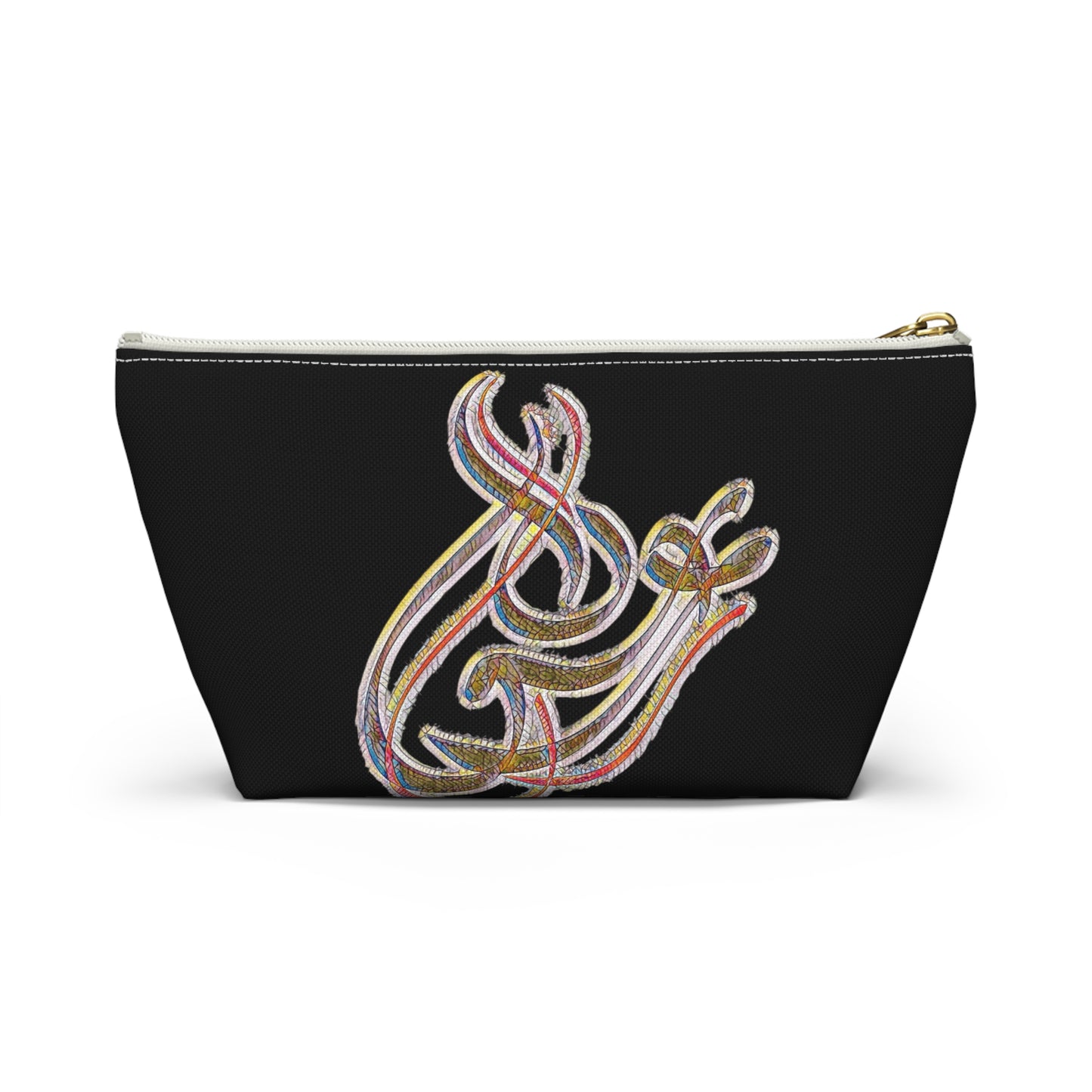Persian calligraphy Accessory Pouch w T-bottom
