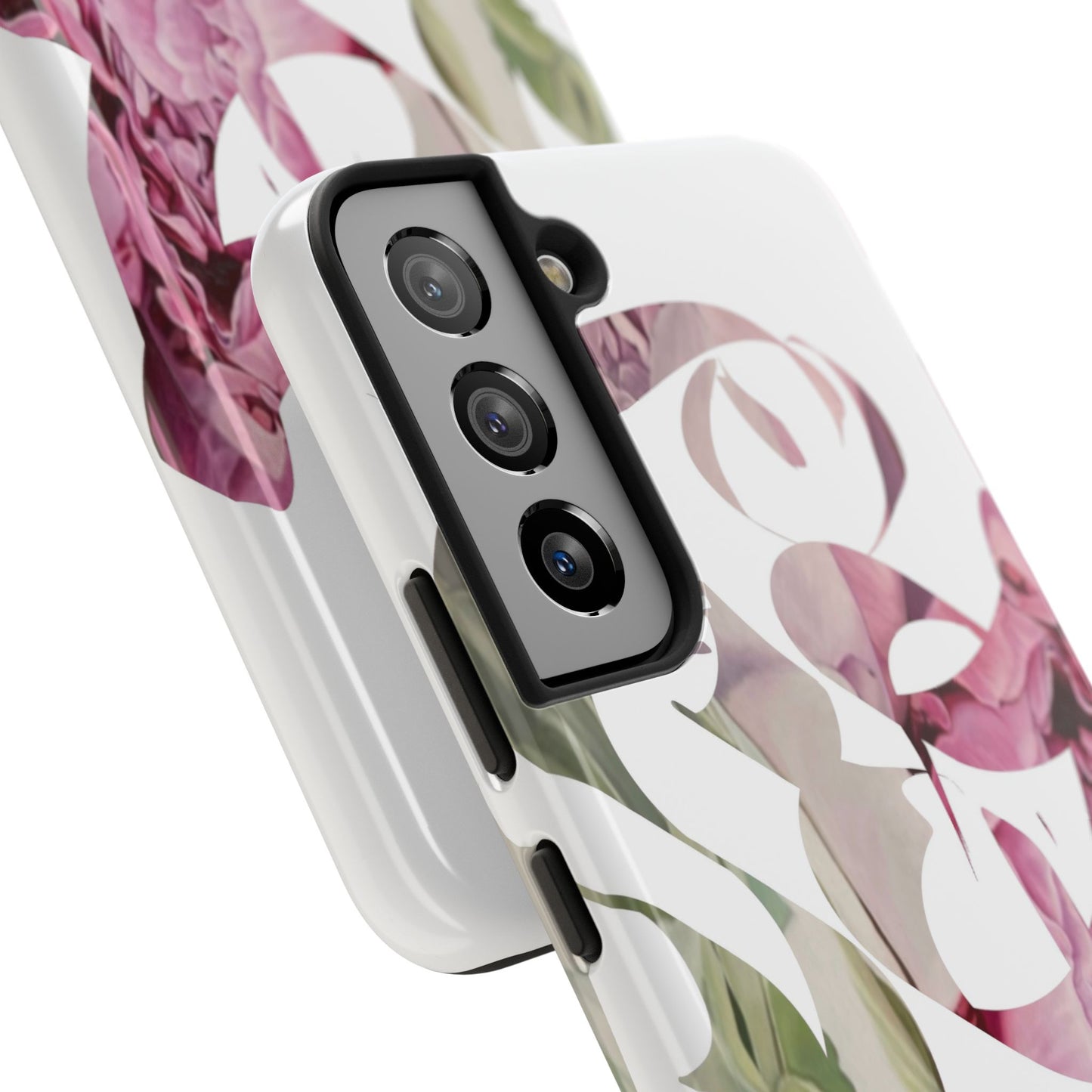 Phone Case - Garden Persian Calligraphy Design in Grey