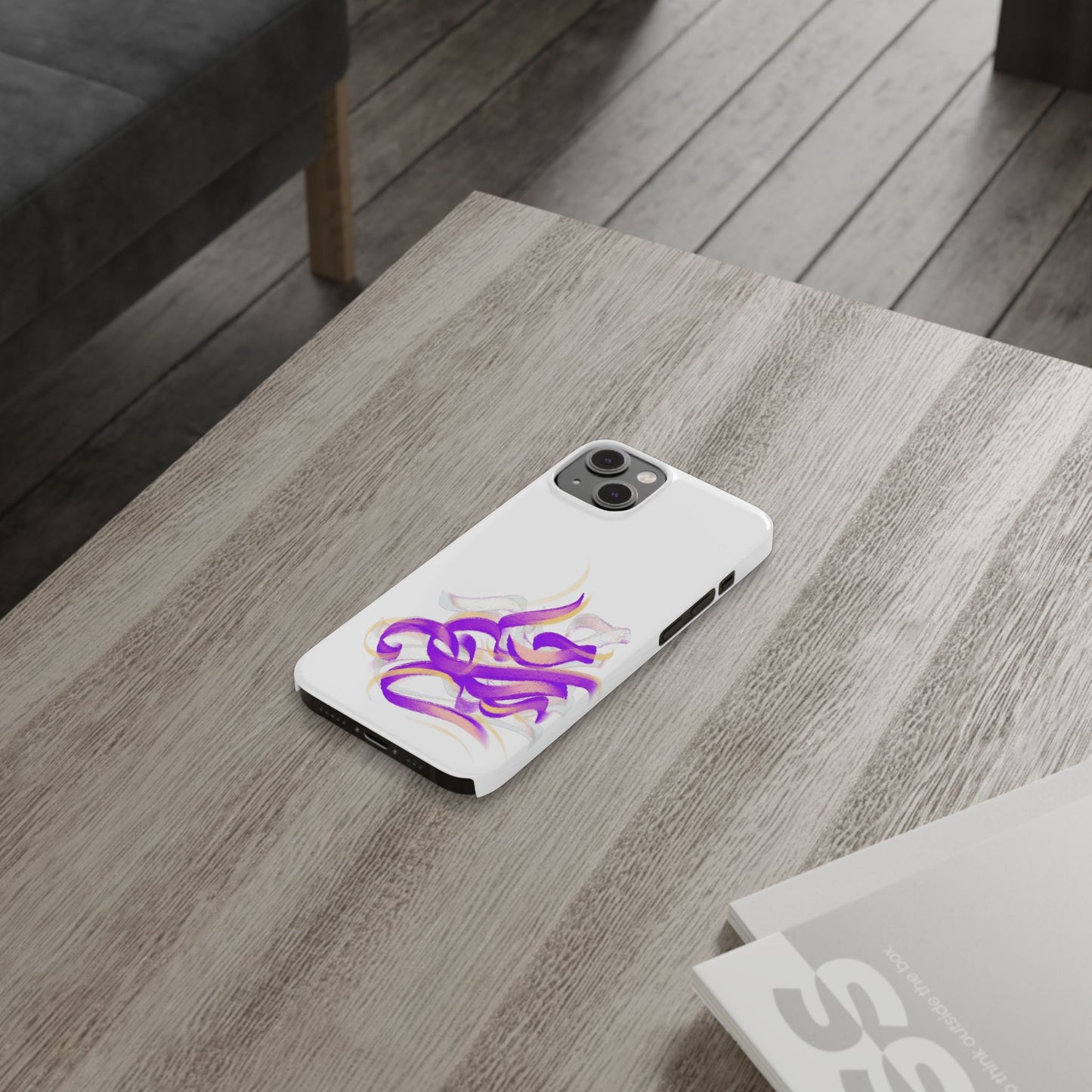 Copy of ' Modern Art  Slim Phone Case-Lily