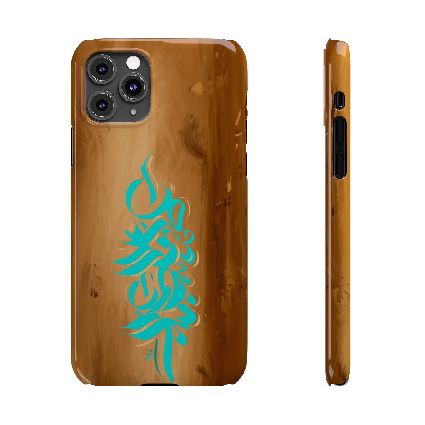 Modern Art  Slim Phone Case -LOVE