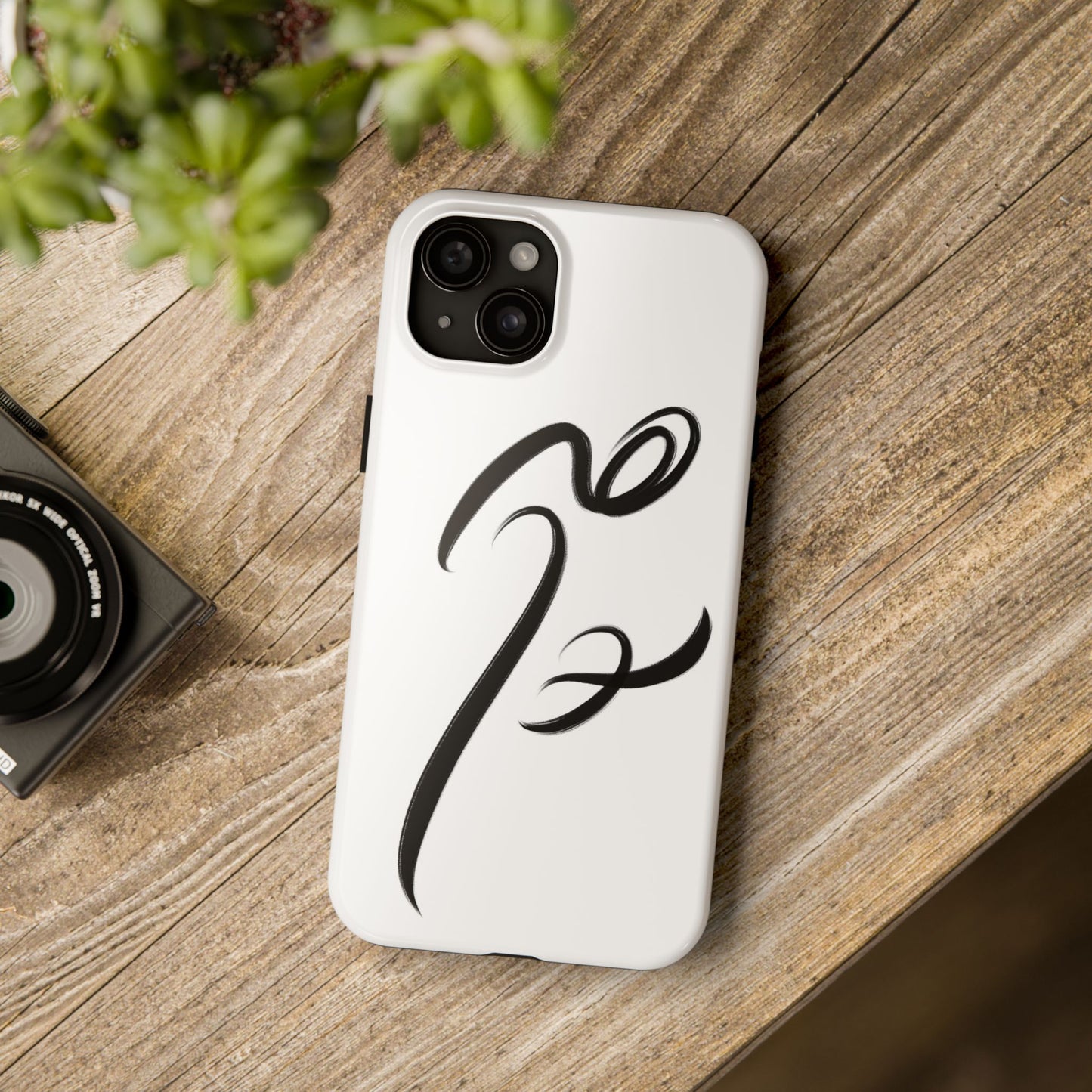 Hich Phone Case - Persian Calligraphy Handwriting Art