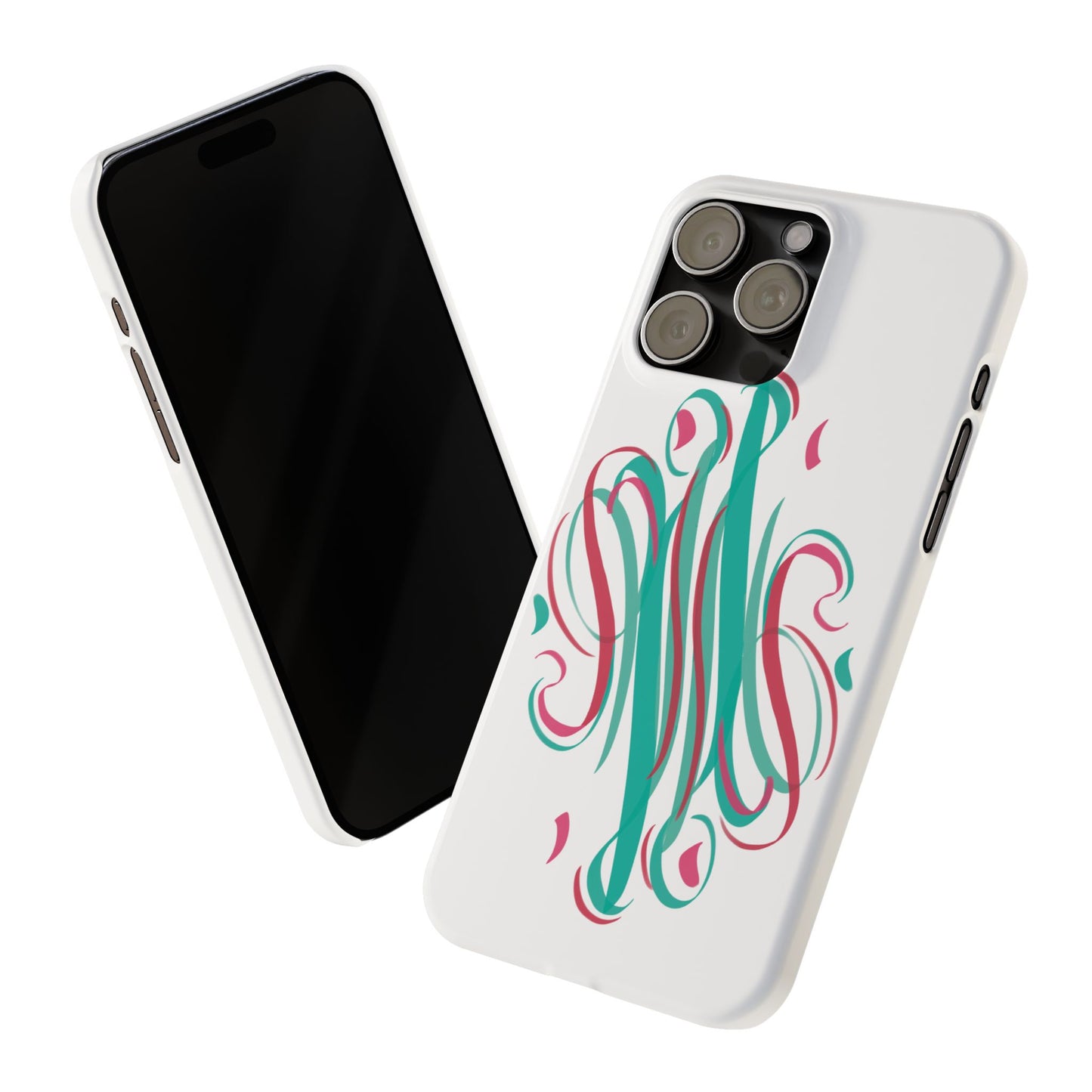 Spring inspired Modern Art  Slim Phone Case -,