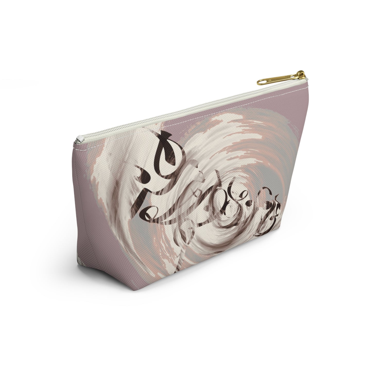 Modern Calligraphy Accessory Pouch w T-bottom