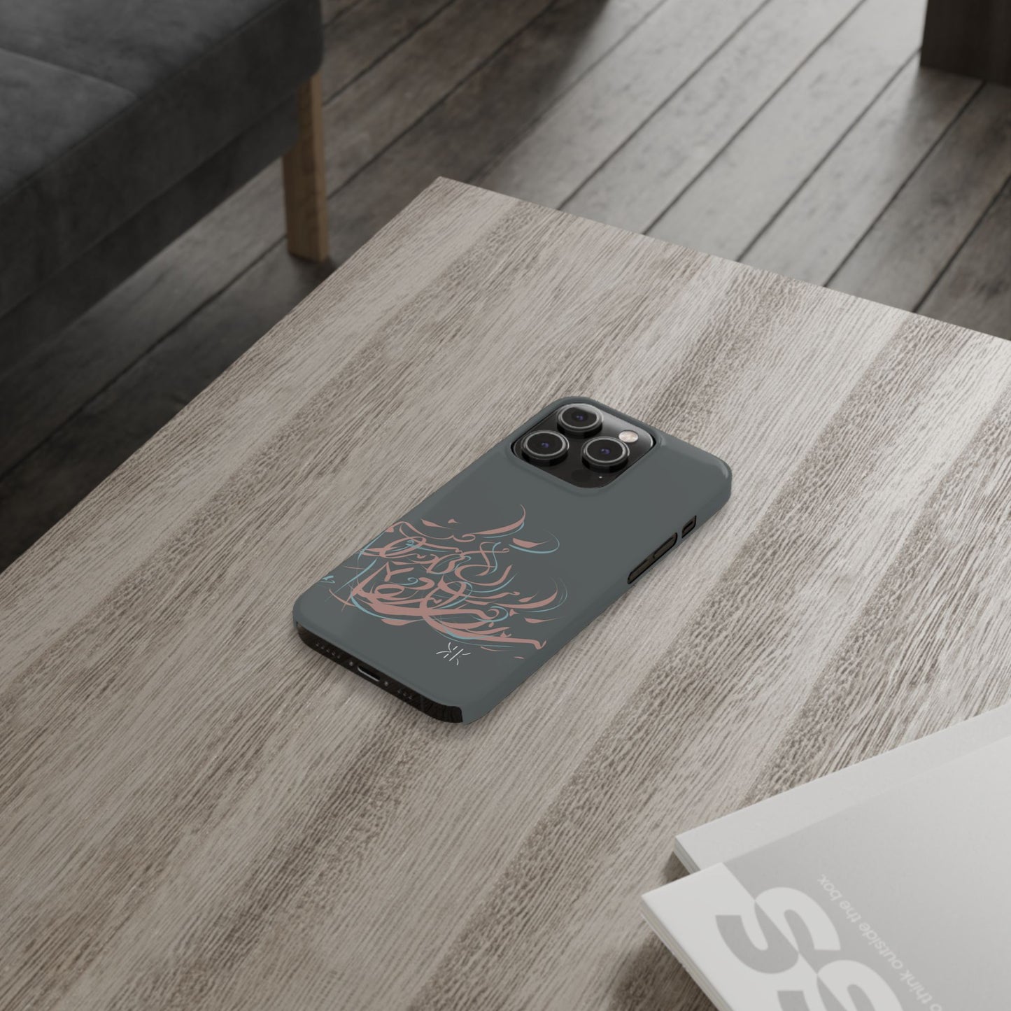 Modern Persian  Calligraphy Kalli K   Slim Phone Case