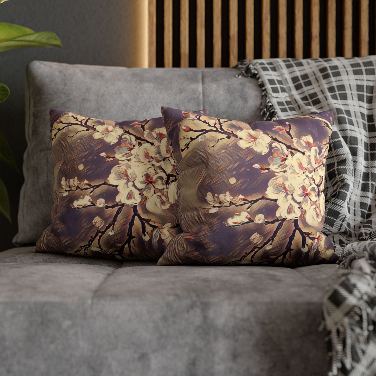 Spring Pillowcase - Modern Art Portrait Watercolour Design