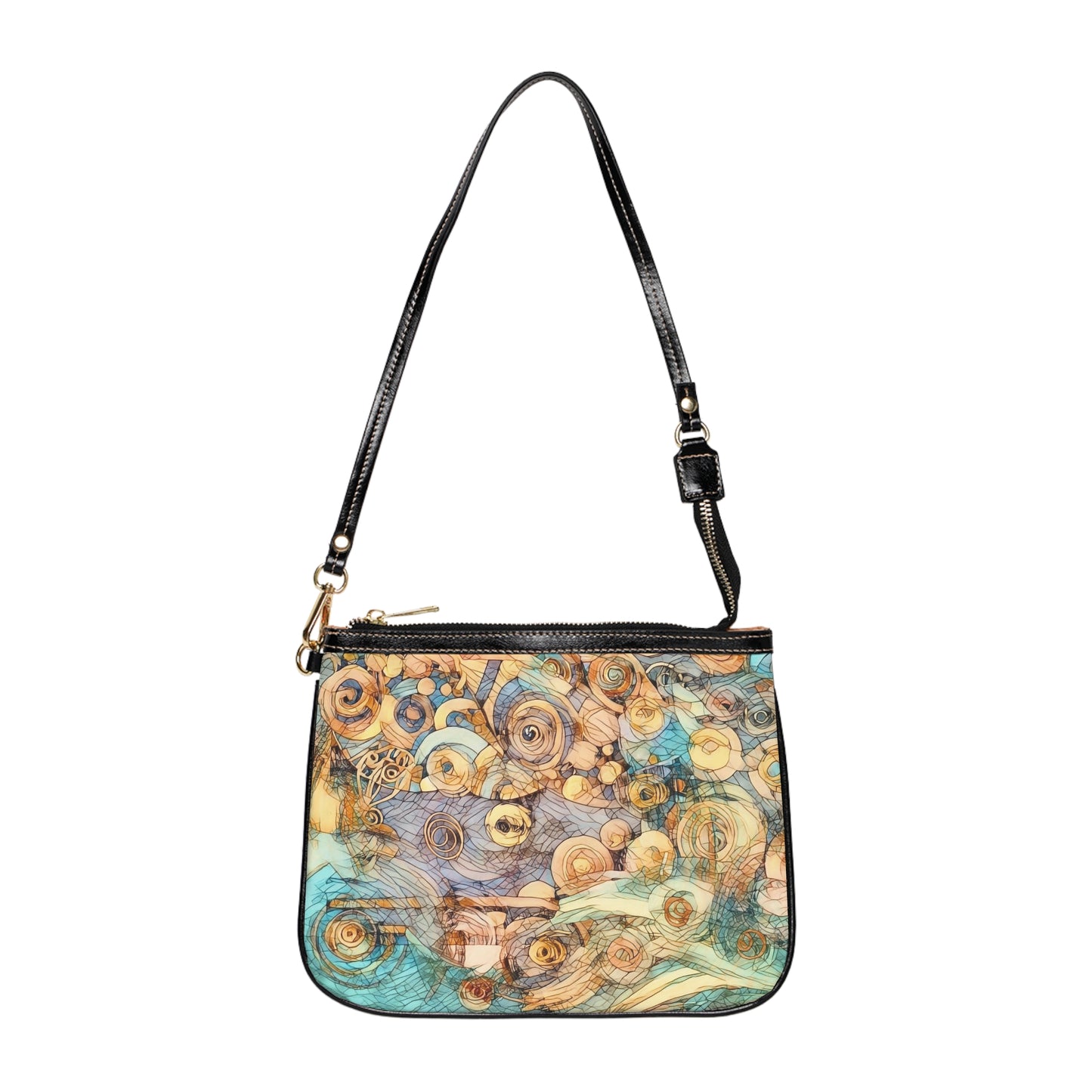 Ethereal Swirl design Small Shoulder Bag