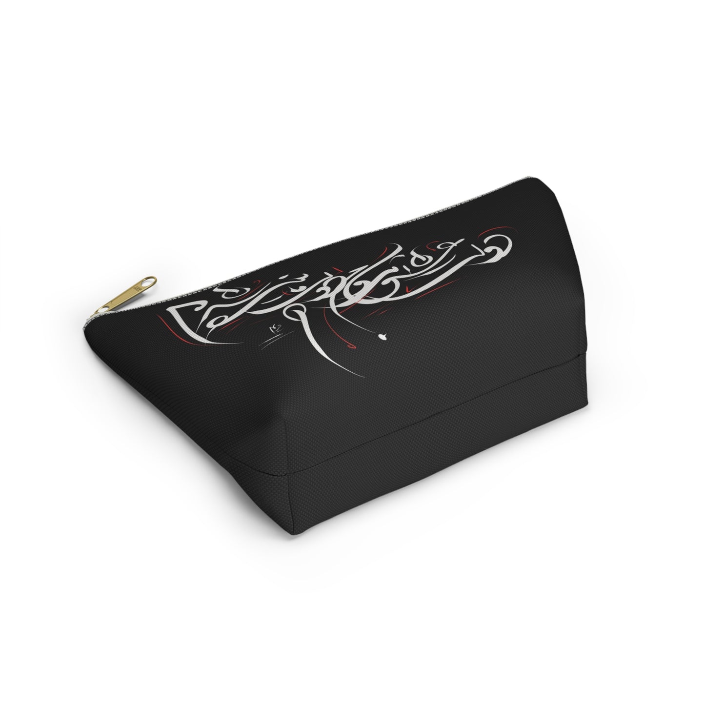 . Persian calligraphy Accessory Pouch w T-bottom