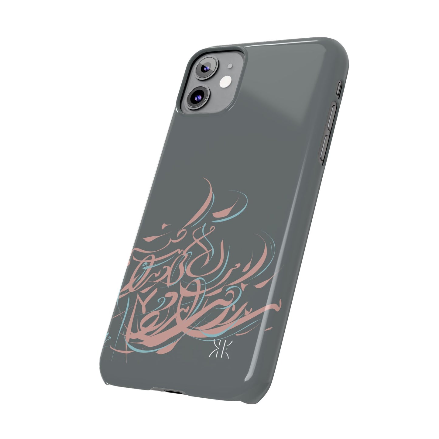 Modern Persian  Calligraphy Kalli K   Slim Phone Case