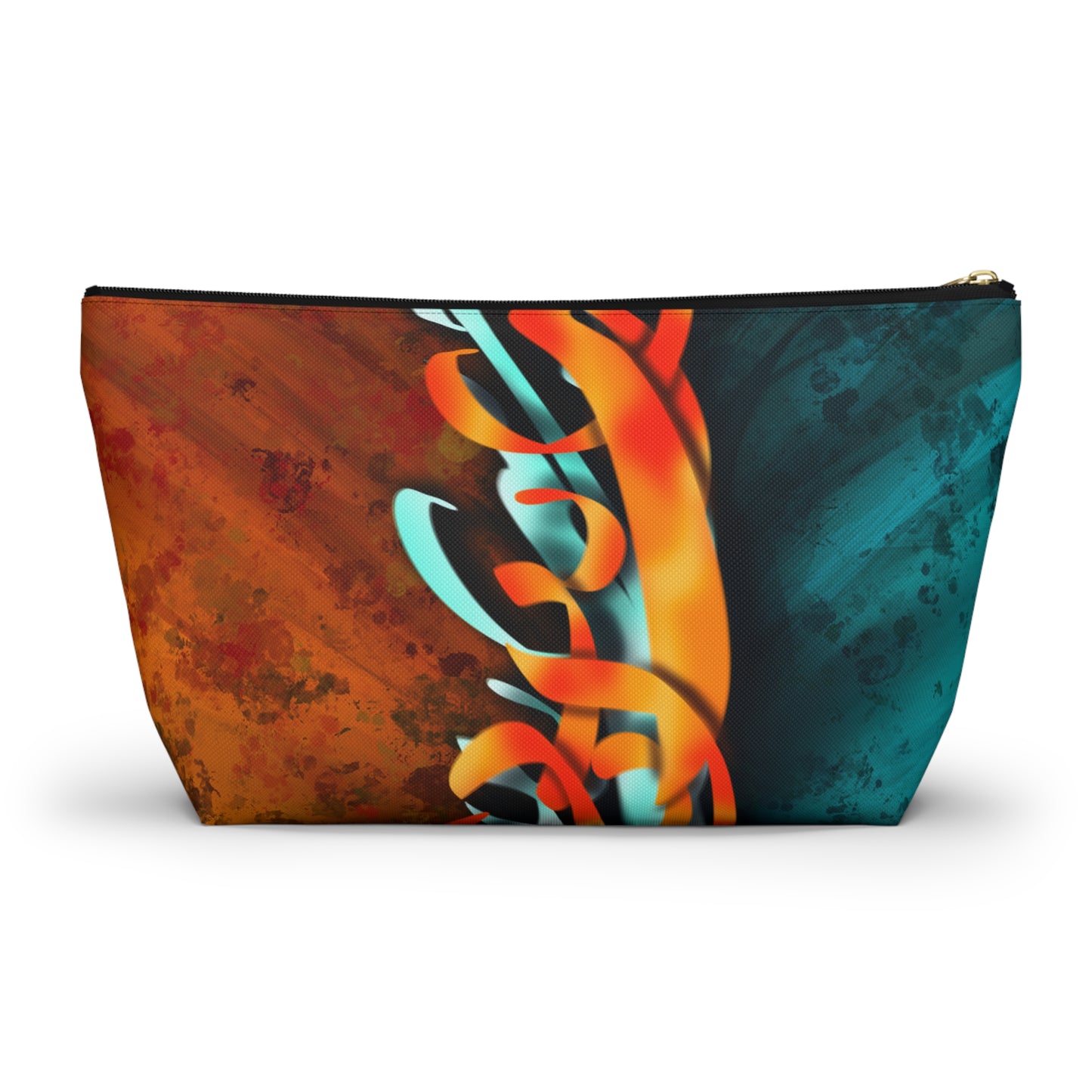 Persian Calligraphy Art Accessory Pouch w T-bottom