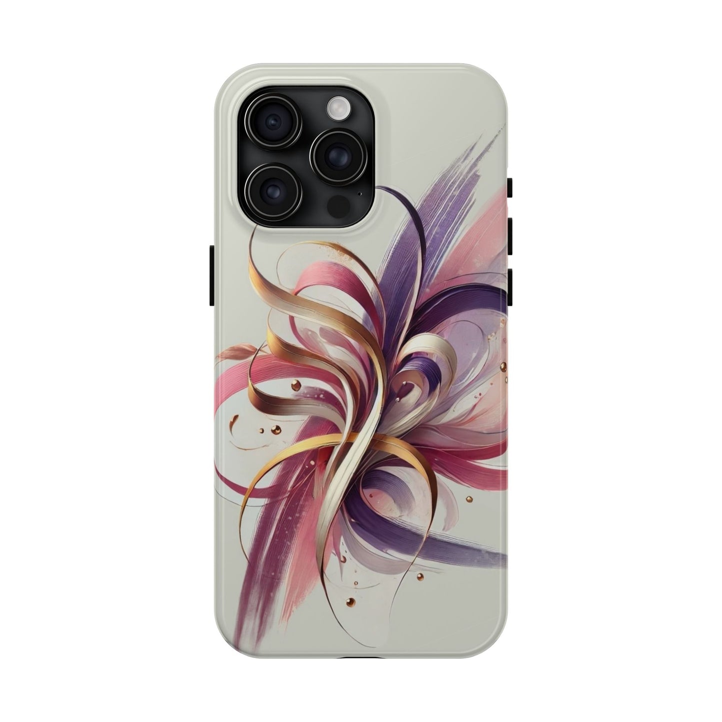 Phone Cases - Colorful Calligraphy Flower Chic Stylish Design