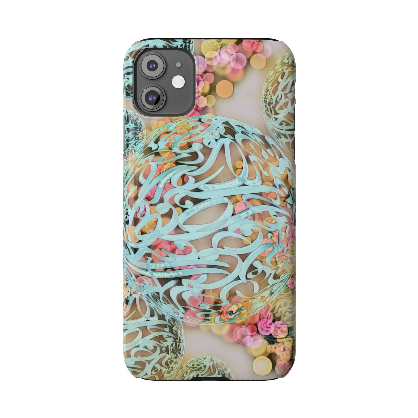 Copy of Copy of Copy of ' Modern Art  Slim Phone Case -LOVE I-