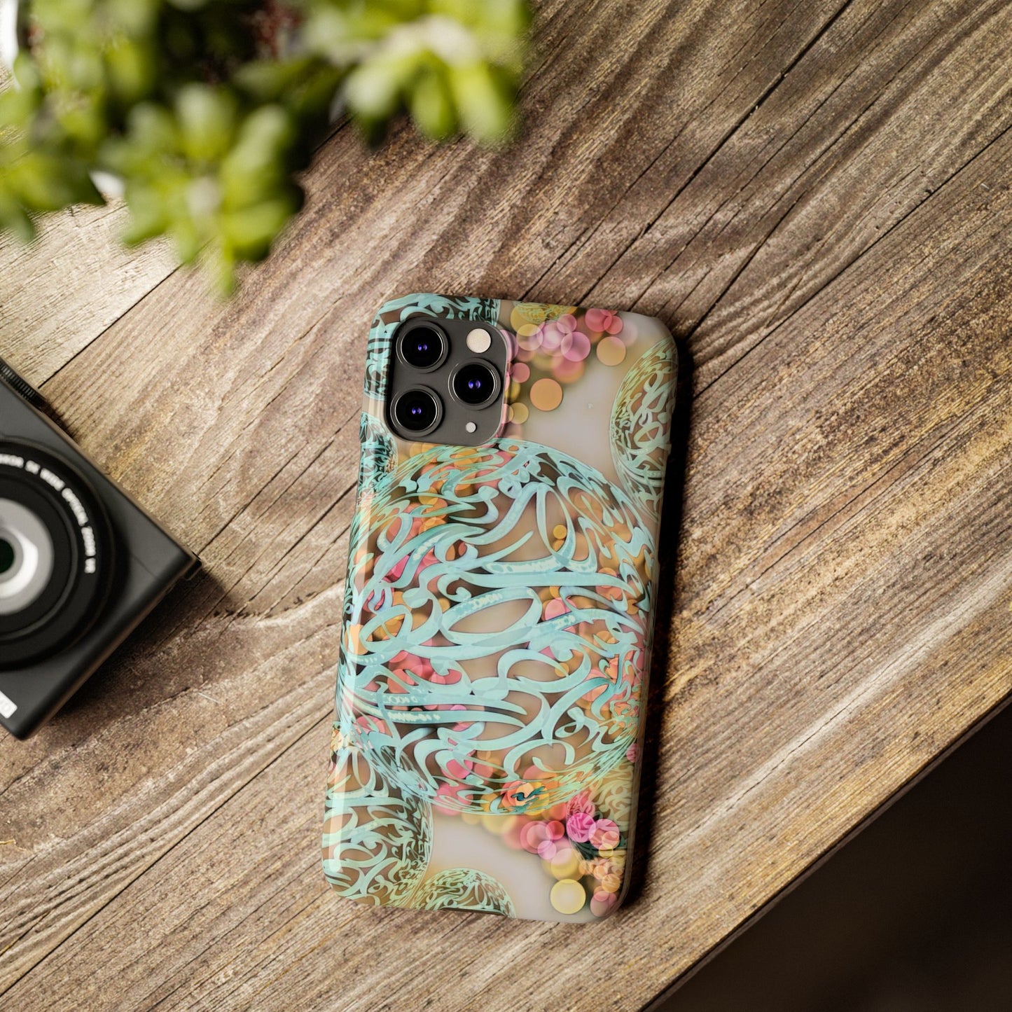 Copy of Copy of Copy of ' Modern Art  Slim Phone Case -LOVE I-