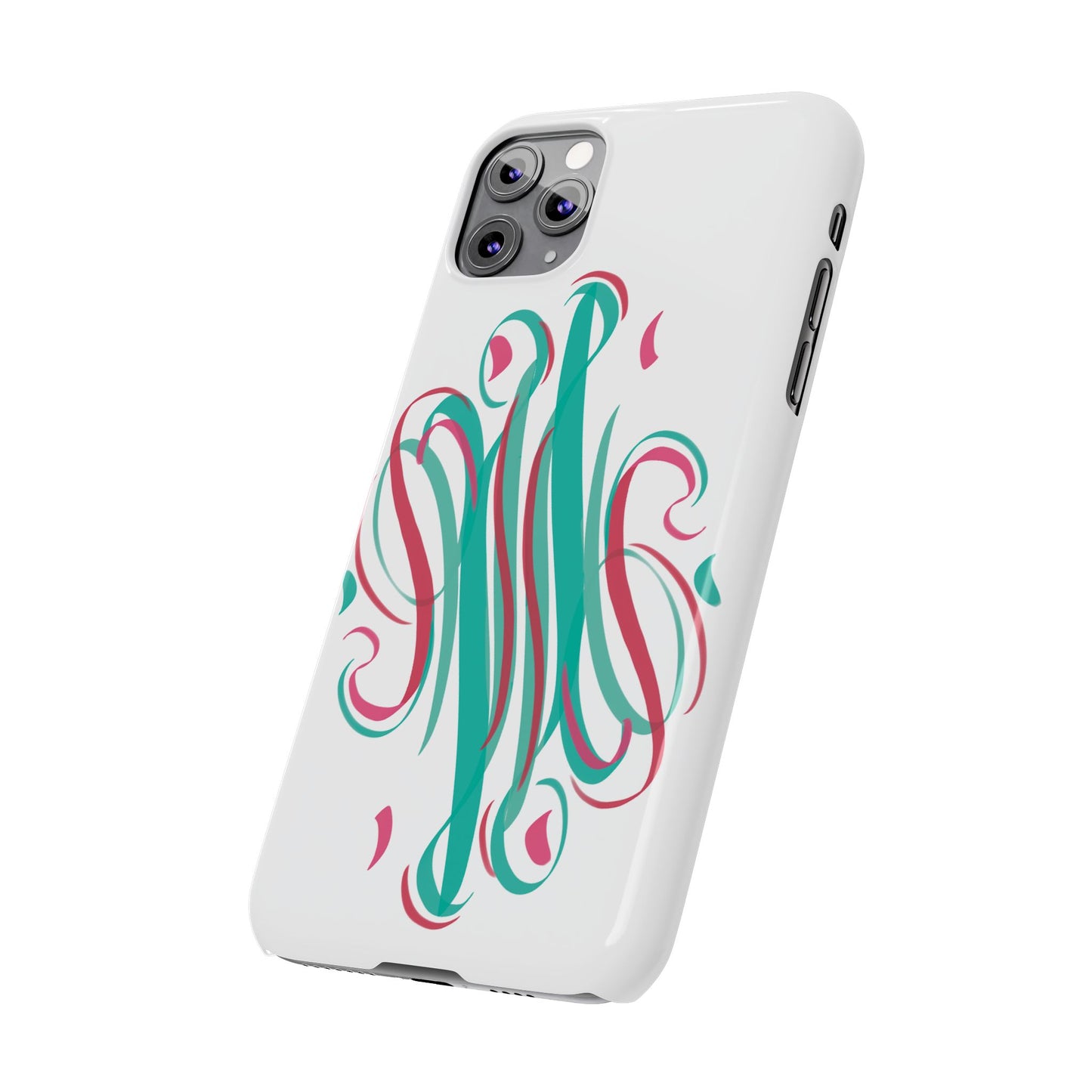 Spring inspired Modern Art  Slim Phone Case -,