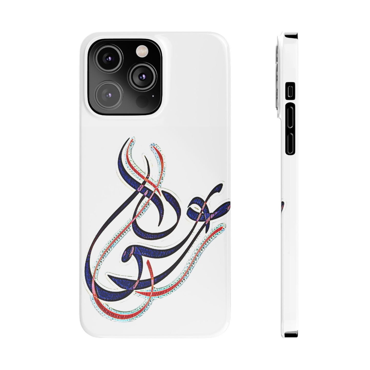 Modern Art  Slim Phone Case - Eshgh (Love)