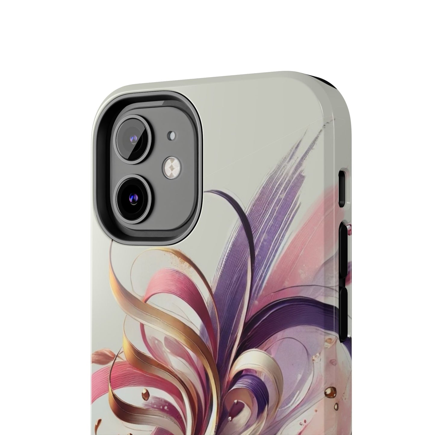 Phone Cases - Colorful Calligraphy Flower Chic Stylish Design