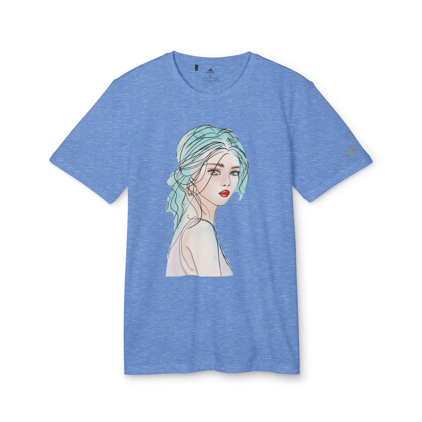 Adidas Unisex Sport T-Shirt with Artwork - Chic & Casual Sportswear 1