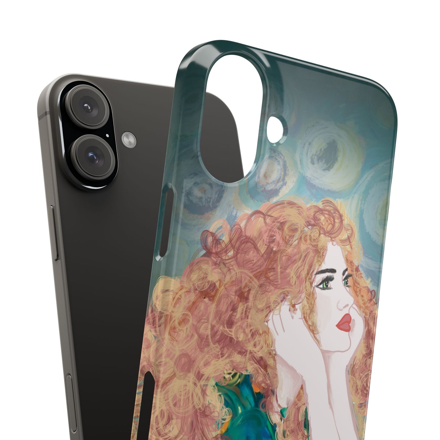 Copy of ' Modern Art  Slim Phone Case -LOVE