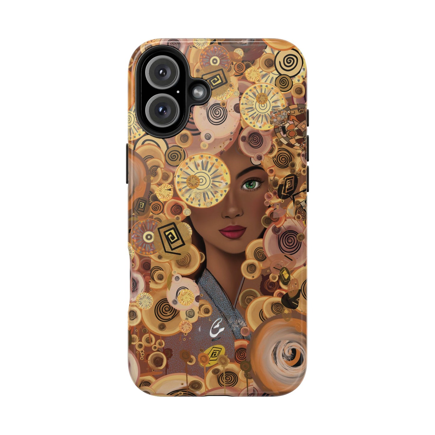 Phone Case - Persian Art Inspired Beautiful Girl Design