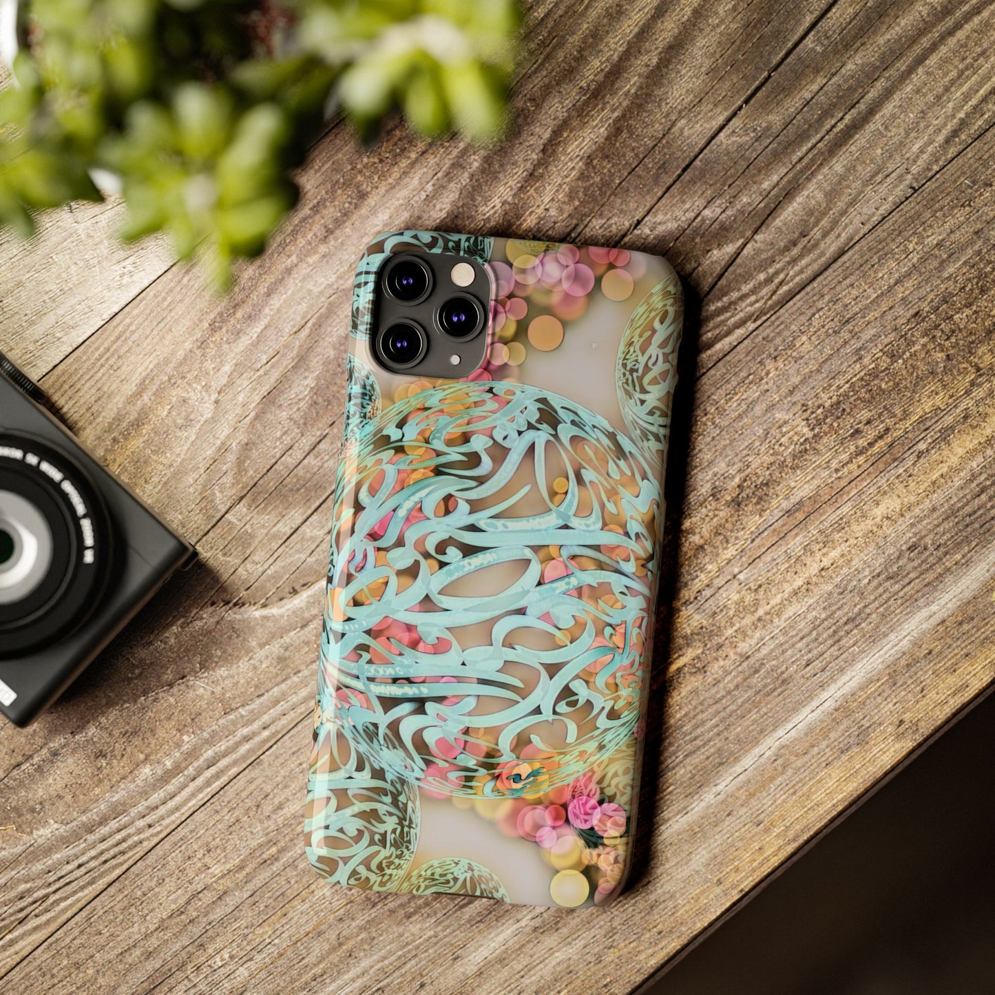 Copy of Copy of Copy of ' Modern Art  Slim Phone Case -LOVE I-