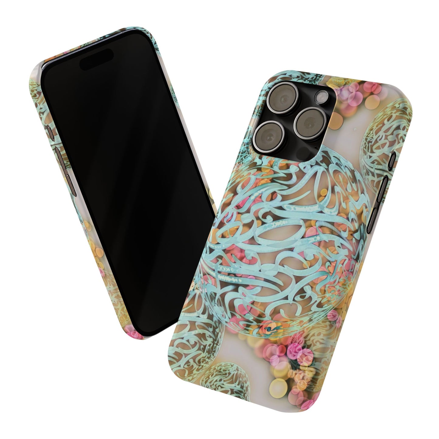 Copy of Copy of Copy of ' Modern Art  Slim Phone Case -LOVE I-