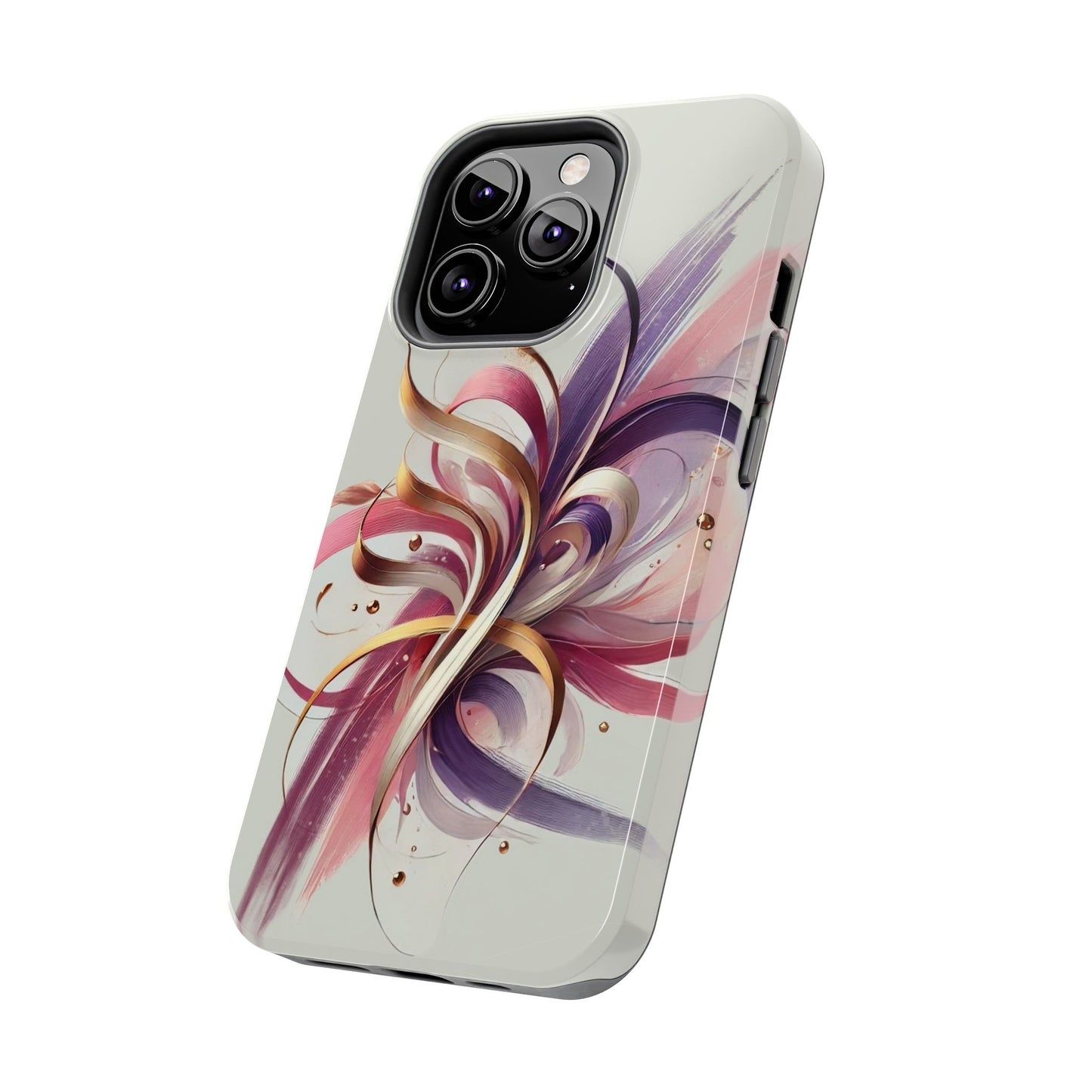 Phone Cases - Colorful Calligraphy Flower Chic Stylish Design