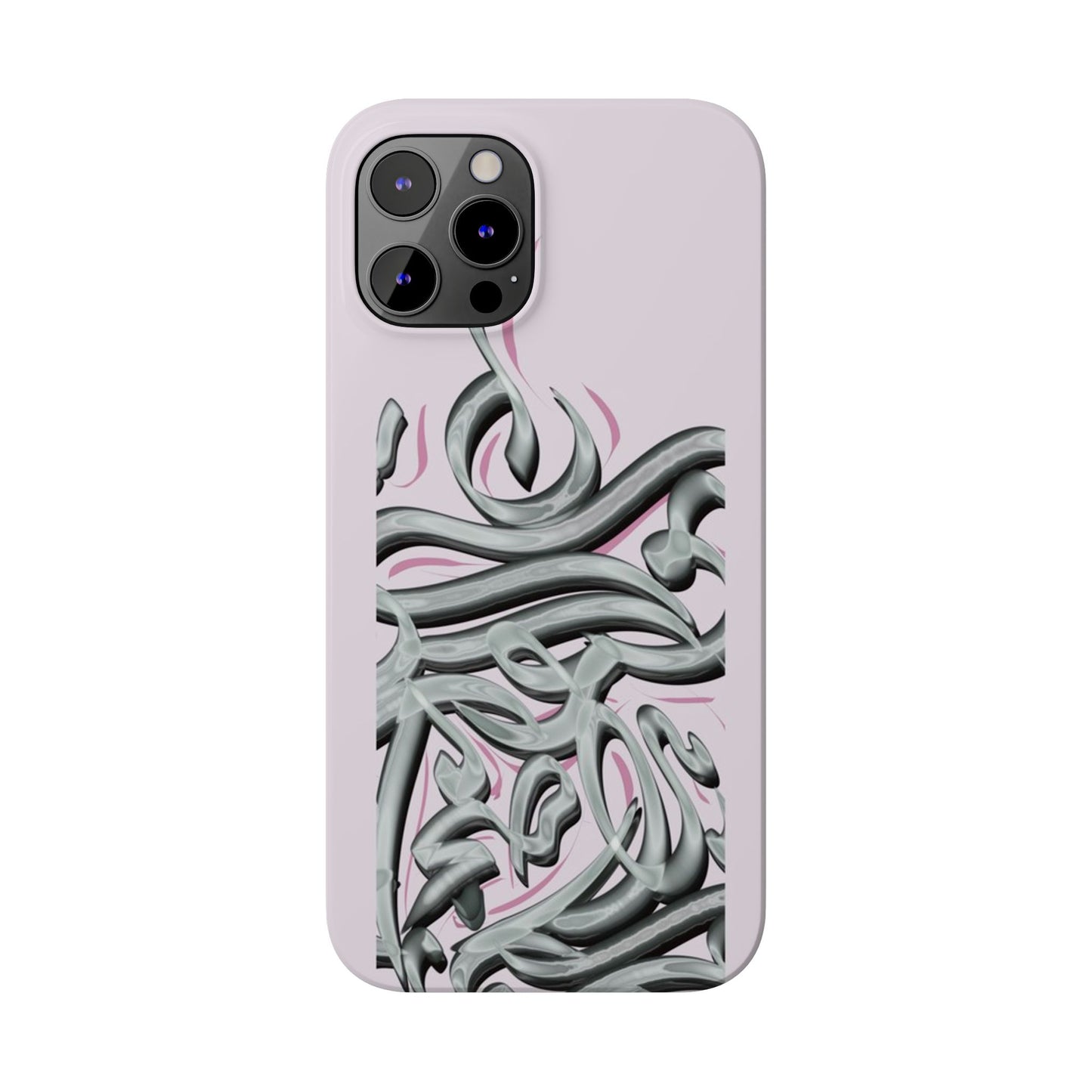 Modern Art  Slim Phone Case -LOVE,