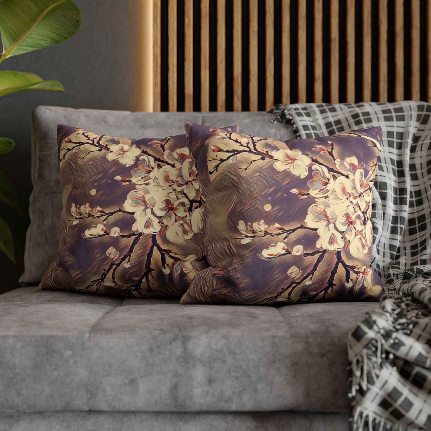 Spring Pillowcase - Modern Art Portrait Watercolour Design