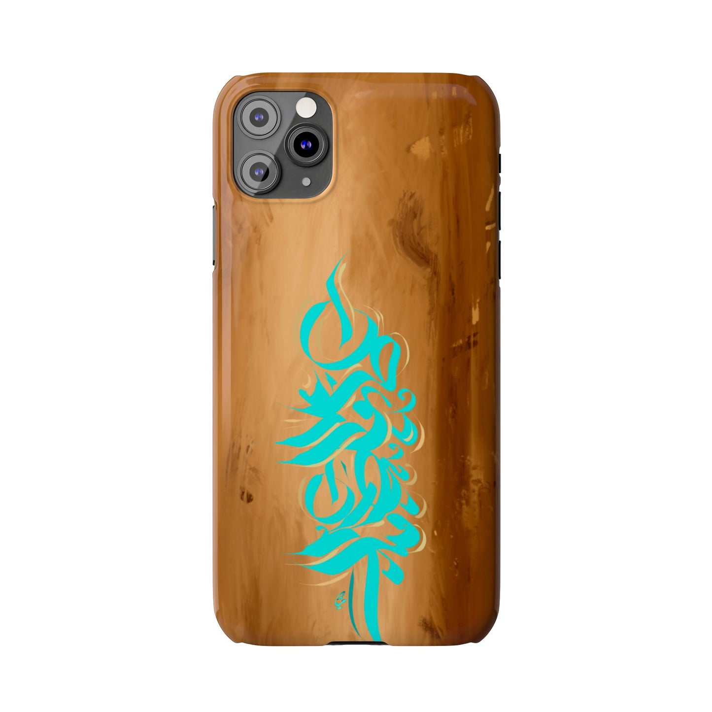 Modern Art  Slim Phone Case -LOVE