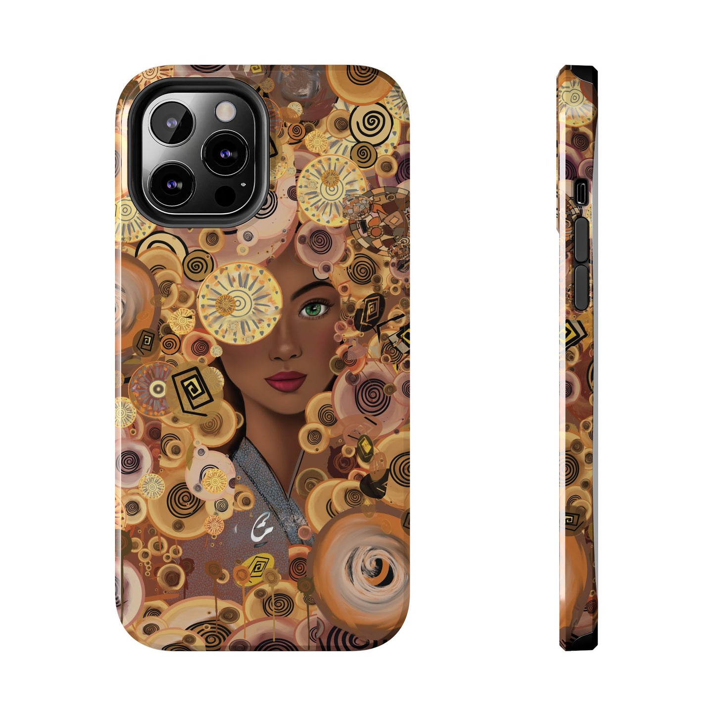 Phone Case - Persian Art Inspired Beautiful Girl Design