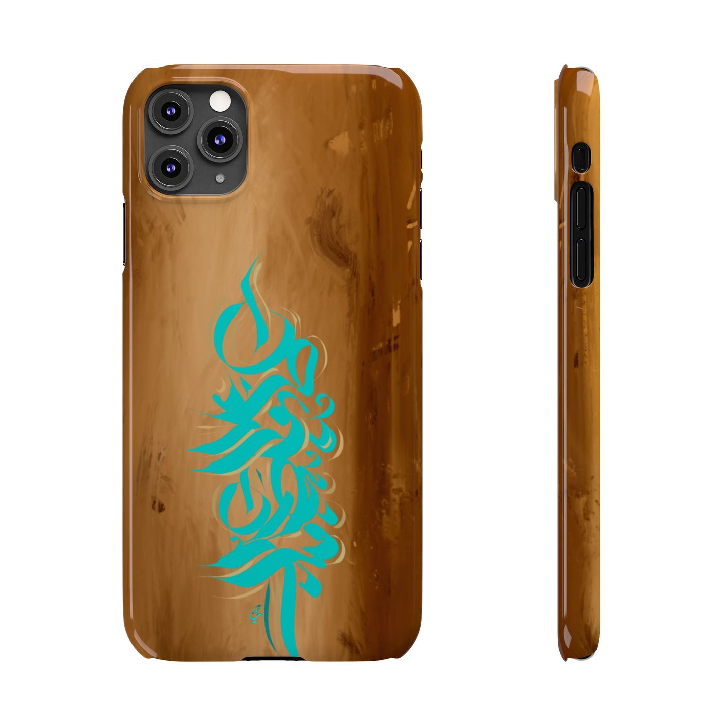 Modern Art  Slim Phone Case -LOVE