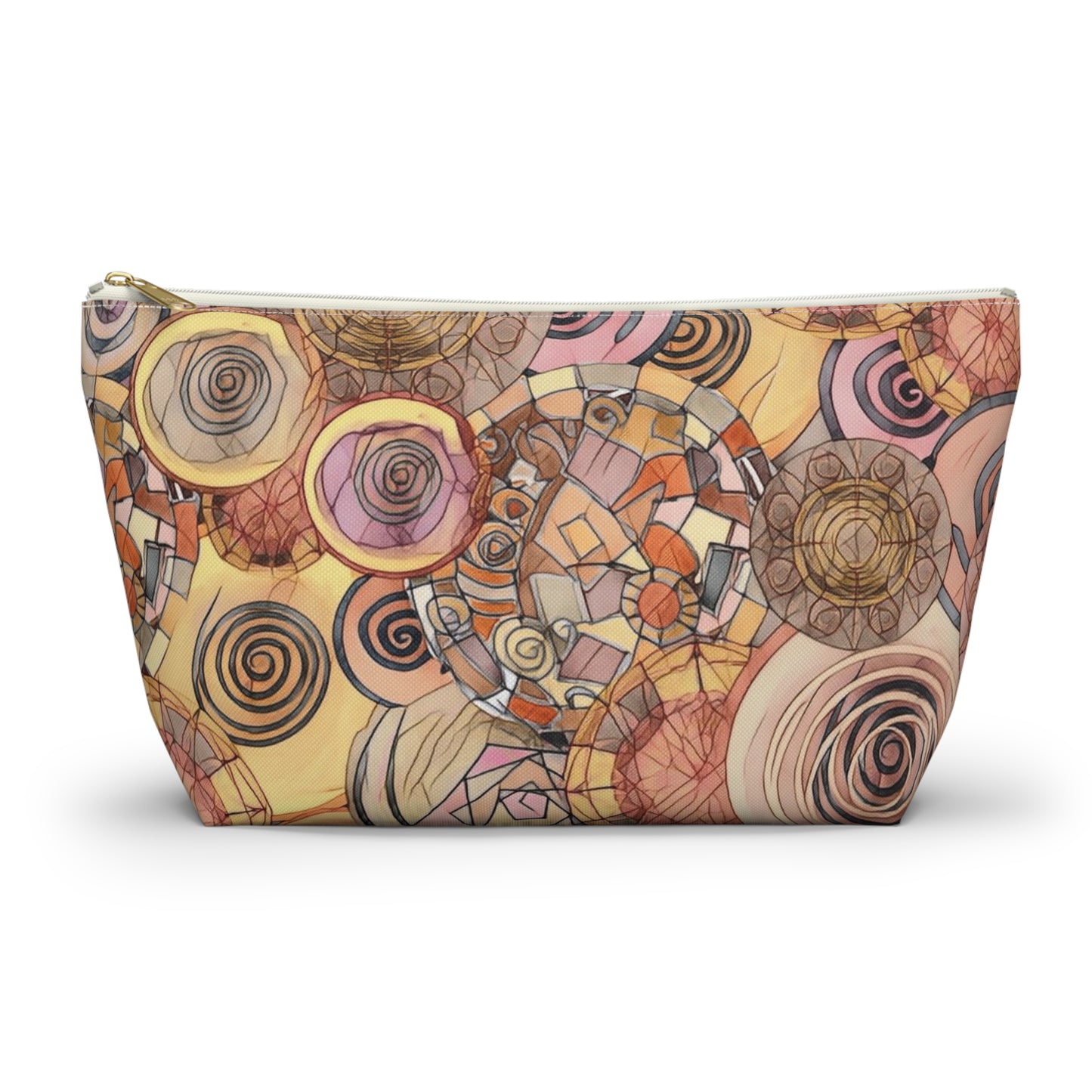 Ethereal Swirls Accessory Pouch w T-bottom