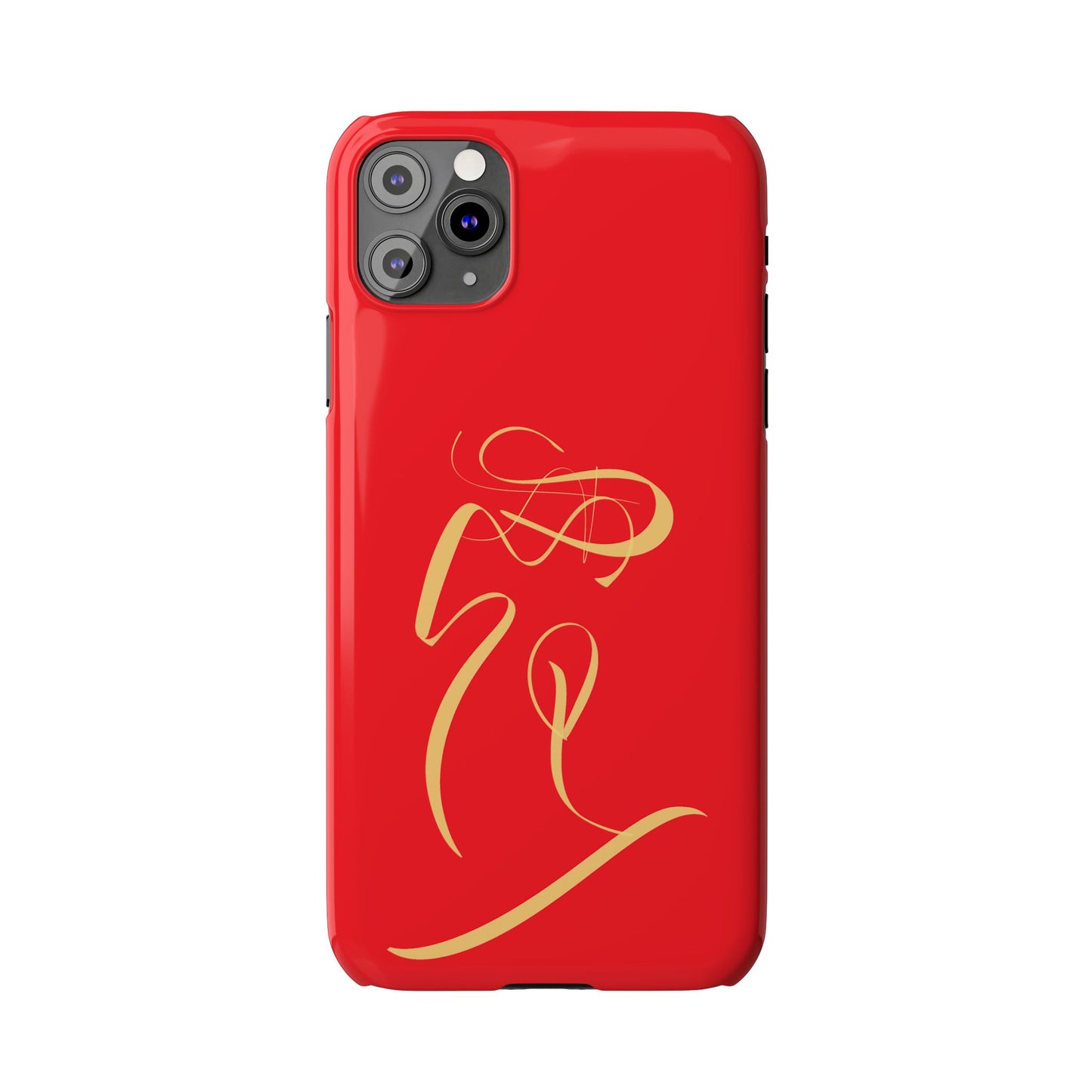 Modern Calligraphy Slim Phone Case -LOVE