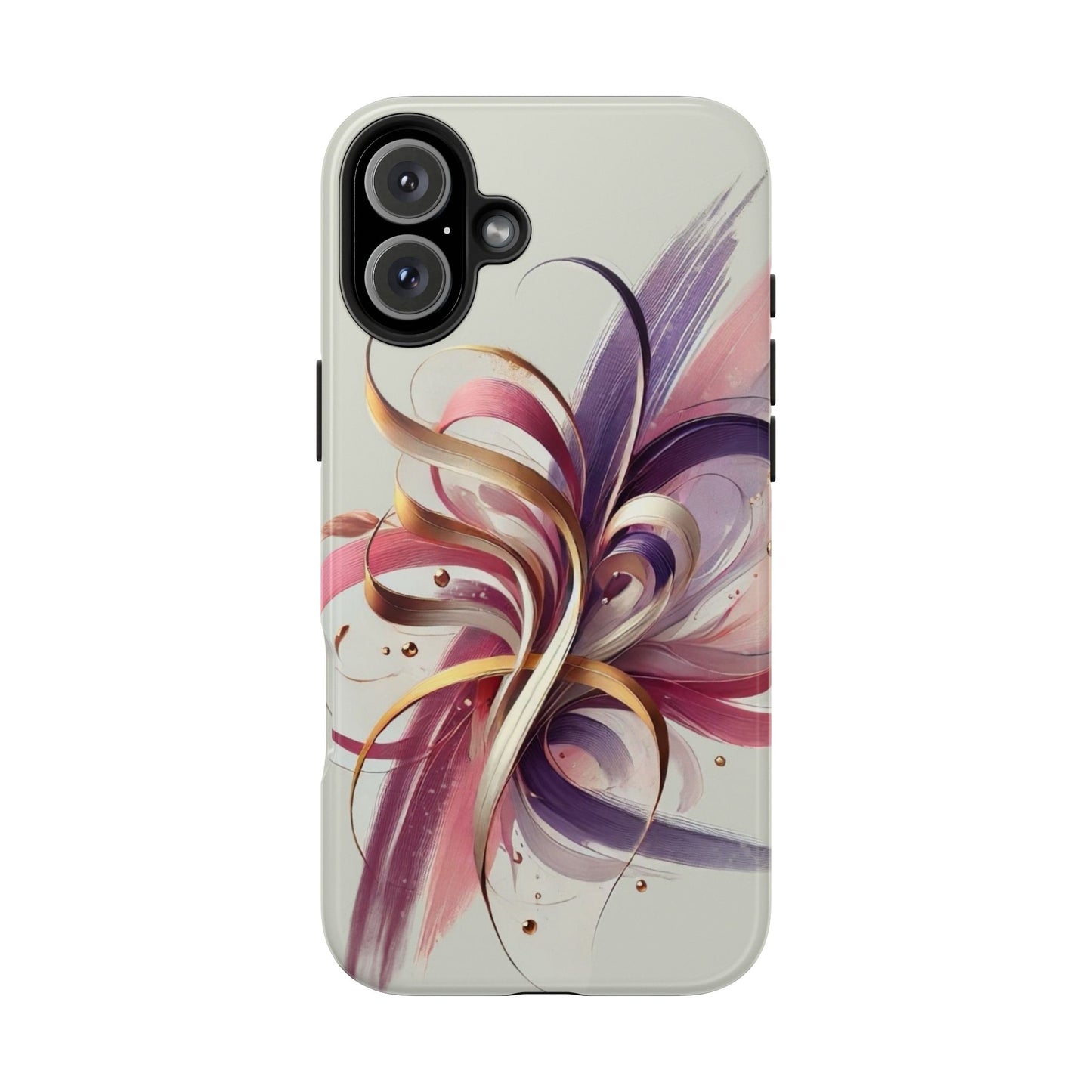 Phone Cases - Colorful Calligraphy Flower Chic Stylish Design