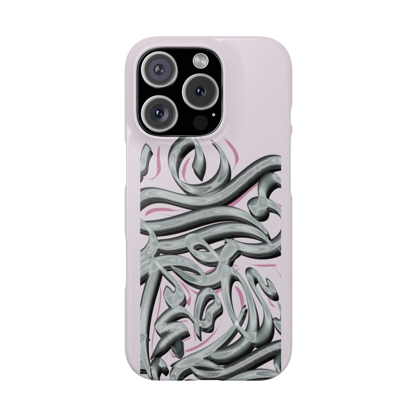 Modern Art  Slim Phone Case -LOVE,