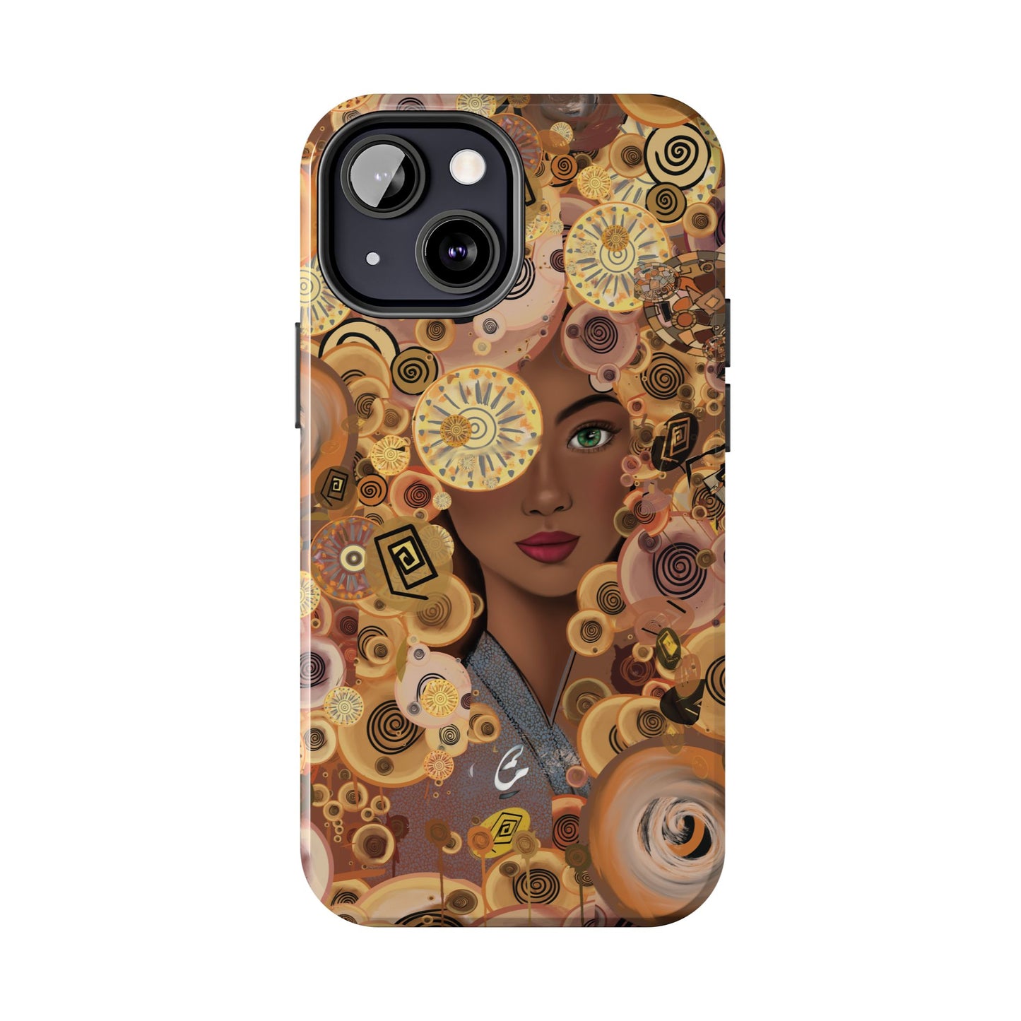 Phone Case - Persian Art Inspired Beautiful Girl Design