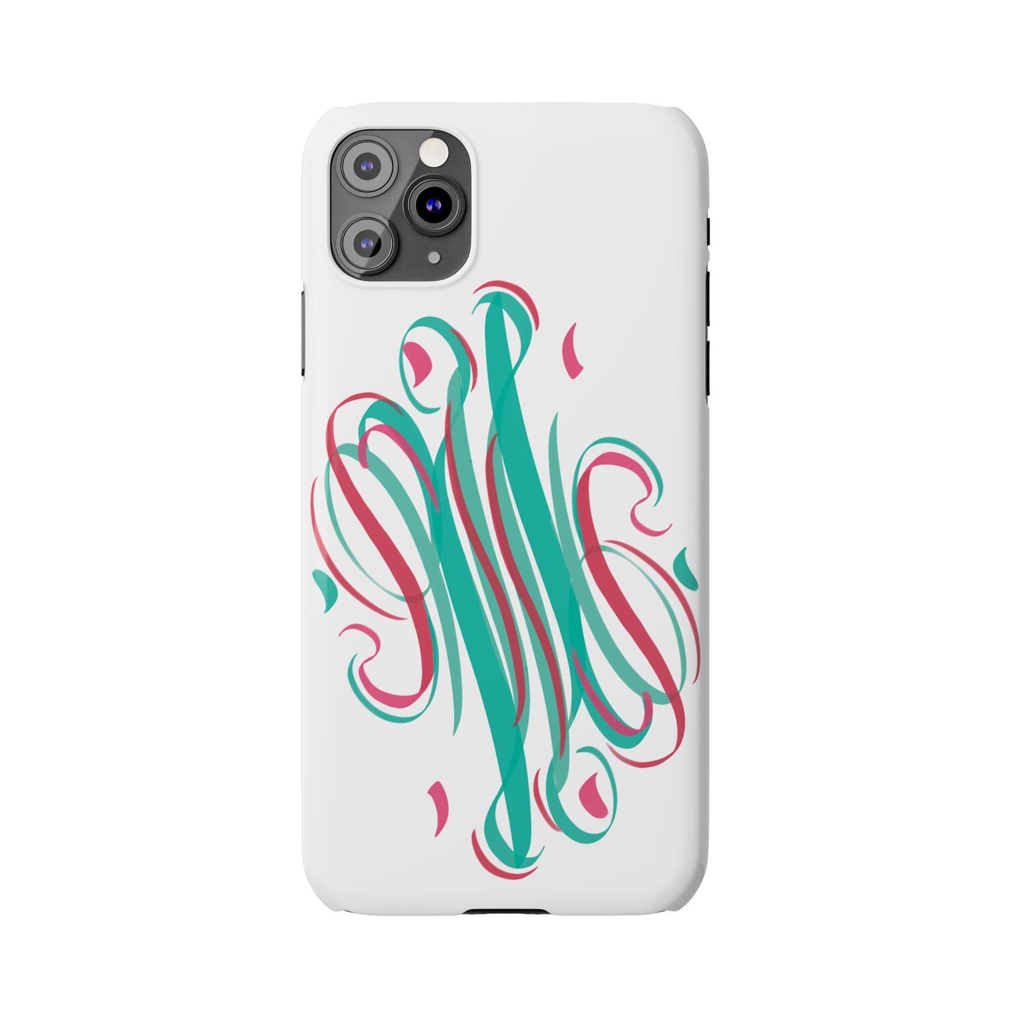 Spring inspired Modern Art  Slim Phone Case -,