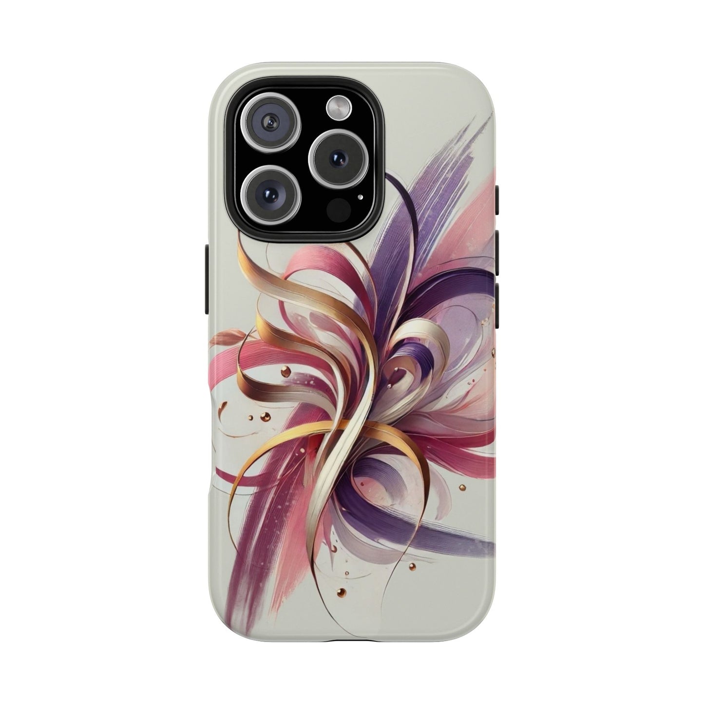 Phone Cases - Colorful Calligraphy Flower Chic Stylish Design