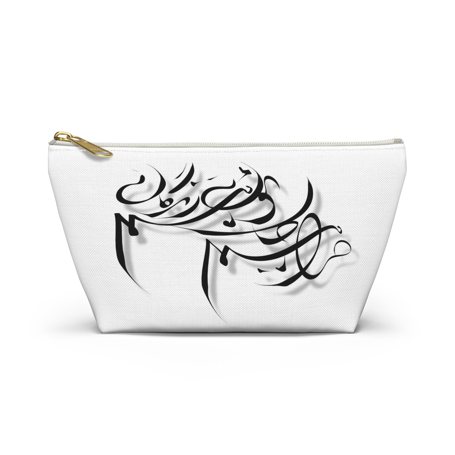 Modern calligraphy Accessory Pouch w T-bottom