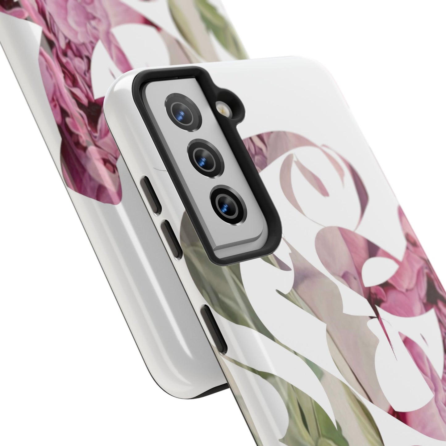 Phone Case - Garden Persian Calligraphy Design in Grey