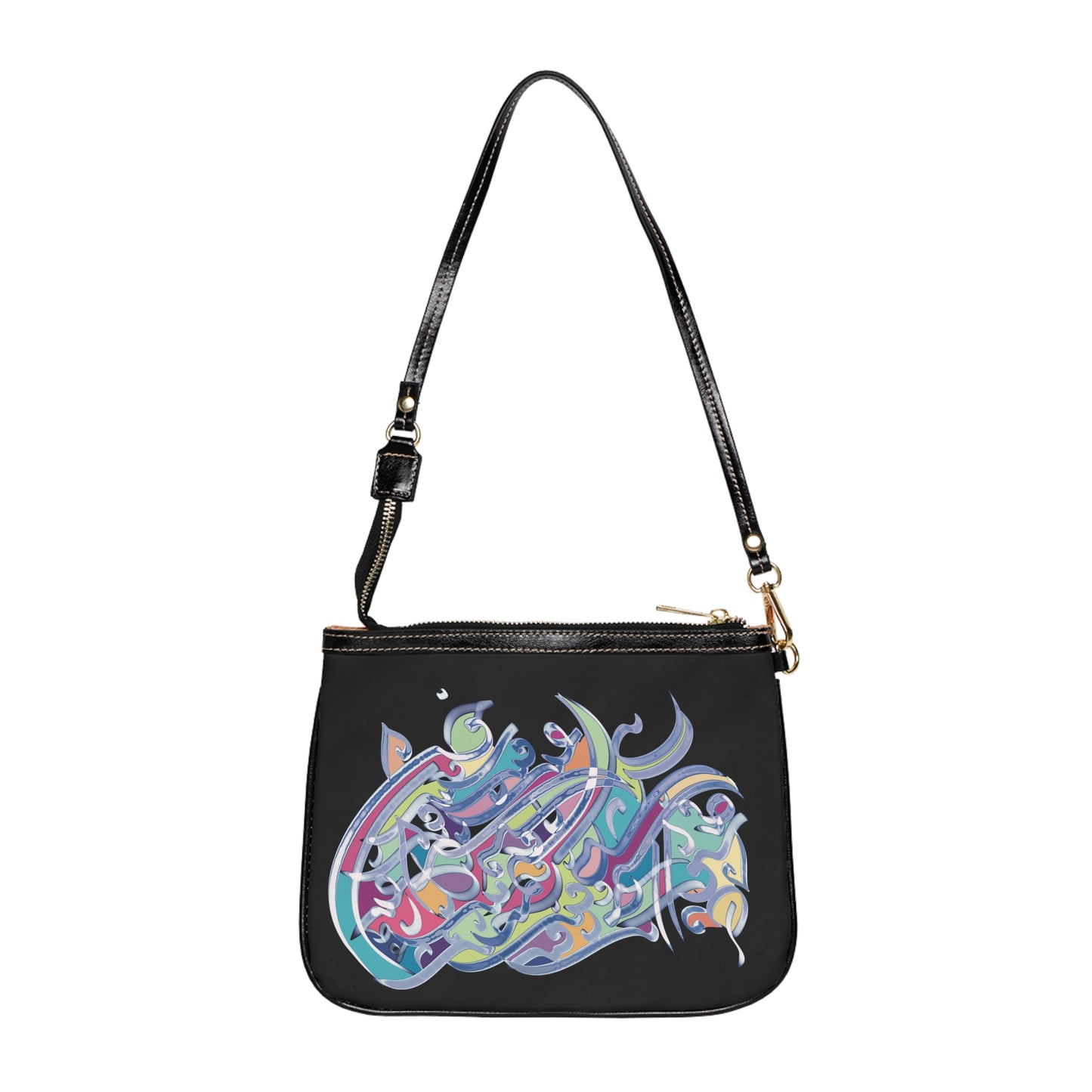 Persian Calligraphy Art Small Shoulder Bag